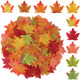 Artificial Autumn Maple Leaves (Pack of 100)